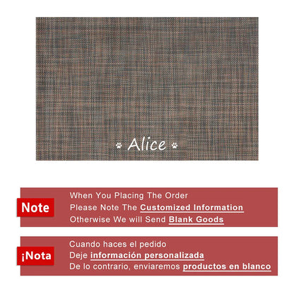 Easy To Clean Pet Feeding Mat