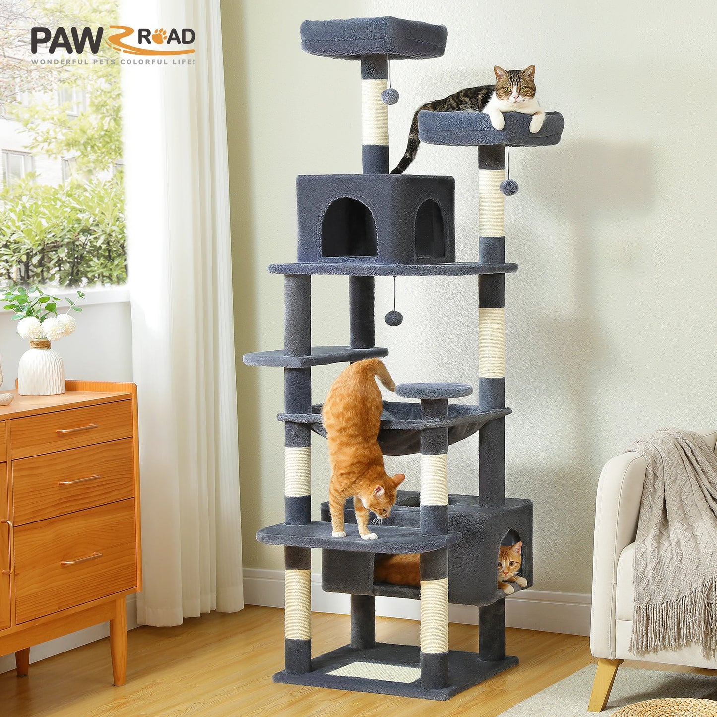 Cat Tree House