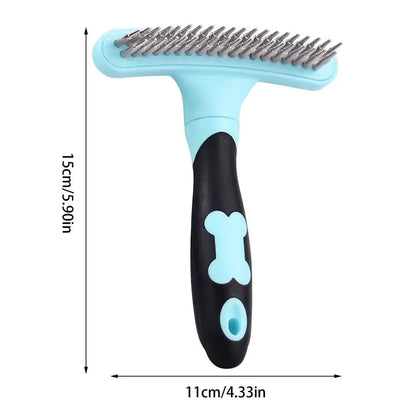Double Row Deshedding Brush